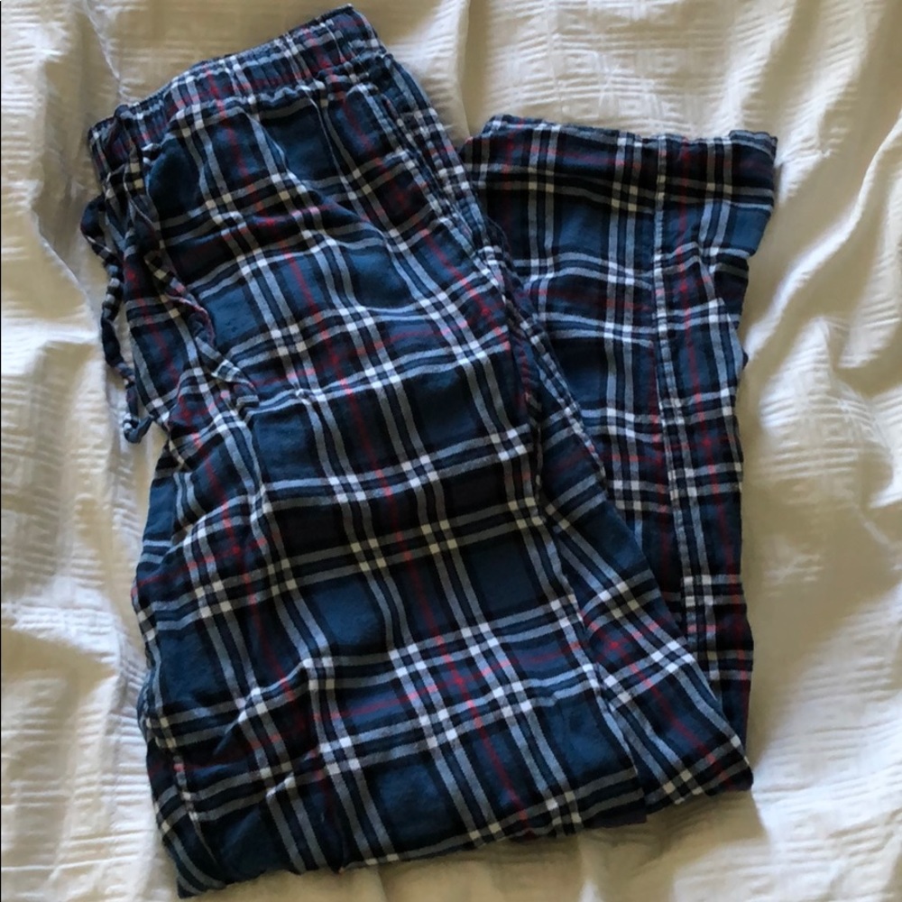 J Crew men’s plaid pj pant